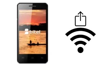 Générer un QR code avec la clé Wifi sur un Bitel B8411