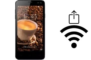 Générer un QR code avec la clé Wifi sur un Bitel B8502