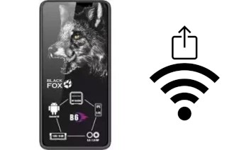 Générer un QR code avec la clé Wifi sur un Black Fox B6