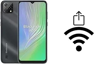 Générer un QR code avec la clé Wifi sur un Blackview A55