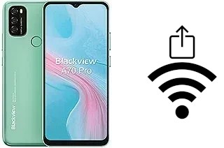 Comment générer un QR code avec le clé de sécurité réseau Wifi sur un Blackview A70 Pro