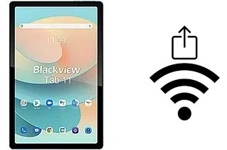 Générer un QR code avec la clé Wifi sur un Blackview Tab 11