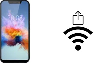 Générer un QR code avec la clé Wifi sur un Blackview A30