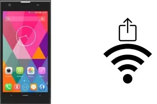 Générer un QR code avec la clé Wifi sur un Blackview Alife S1