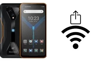 Générer un QR code avec la clé Wifi sur un Blackview BL5000 5G