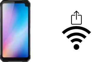 Générer un QR code avec la clé Wifi sur un Blackview BV6100