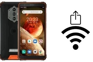 Générer un QR code avec la clé Wifi sur un Blackview BV6600