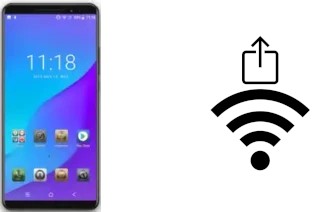 Générer un QR code avec la clé Wifi sur un Blackview Max 1