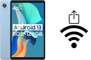 Générer un QR code avec la clé Wifi sur un Blackview Tab 60