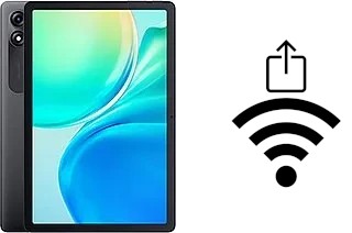 Comment générer un QR code avec le clé de sécurité réseau Wifi sur un Blackview Tab90WiFi