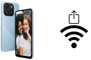 Générer un QR code avec la clé Wifi sur un Blackview Wave 6C