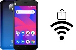 Générer un QR code avec la clé Wifi sur un BLU C5 2019