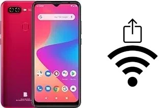 Générer un QR code avec la clé Wifi sur un BLU G50 Mega