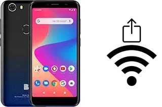 Générer un QR code avec la clé Wifi sur un BLU G50