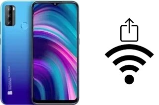 Générer un QR code avec la clé Wifi sur un BLU G51 Plus