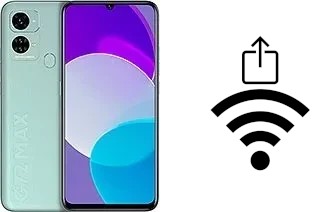 Générer un QR code avec la clé Wifi sur un BLU G72 Max