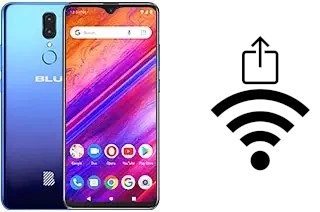 Générer un QR code avec la clé Wifi sur un BLU G9