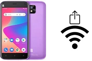 Générer un QR code avec la clé Wifi sur un BLU J5L