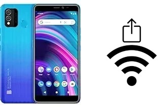 Générer un QR code avec la clé Wifi sur un BLU J9L