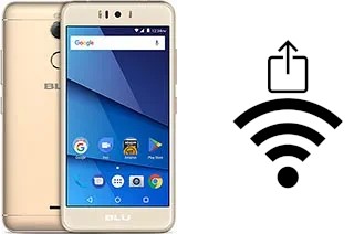 Générer un QR code avec la clé Wifi sur un BLU R2 LTE