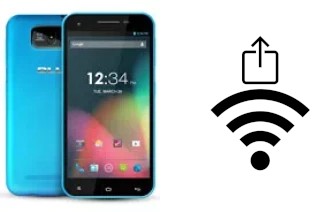 Générer un QR code avec la clé Wifi sur un BLU Studio 5.5