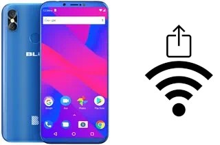 Générer un QR code avec la clé Wifi sur un BLU Studio Mega (2018)