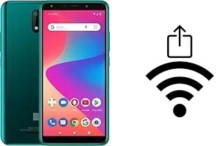 Générer un QR code avec la clé Wifi sur un BLU Studio X12