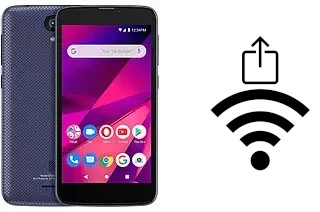 Générer un QR code avec la clé Wifi sur un BLU Studio X9 HD