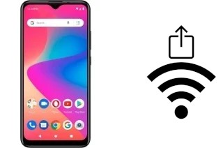 Générer un QR code avec la clé Wifi sur un BLU V50