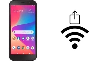 Générer un QR code avec la clé Wifi sur un BLU View 2