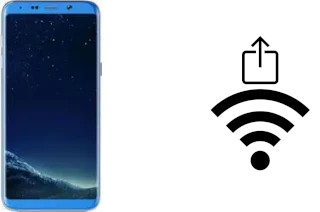 Générer un QR code avec la clé Wifi sur un Bluboo S8+