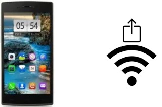 Générer un QR code avec la clé Wifi sur un Bluboo X2