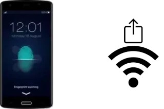 Générer un QR code avec la clé Wifi sur un Bluboo X6