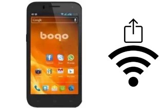 Générer un QR code avec la clé Wifi sur un Bogo BO-LFSP53QC