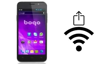 Générer un QR code avec la clé Wifi sur un Bogo BO-LFSPBS5