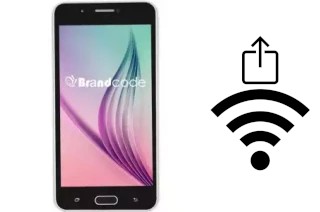 Générer un QR code avec la clé Wifi sur un Brandcode B7S