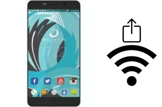 Générer un QR code avec la clé Wifi sur un Brigmton BPhone 553QC