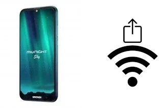 Générer un QR code avec la clé Wifi sur un Brondi MIDNIGHT SKY