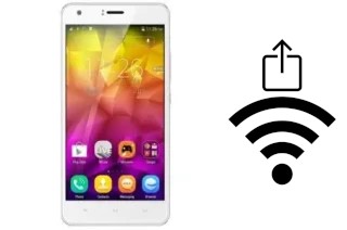 Générer un QR code avec la clé Wifi sur un Camfone Mega 8