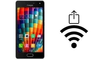 Générer un QR code avec la clé Wifi sur un Casper Via E1