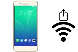 Générer un QR code avec la clé Wifi sur un Casper Via M3