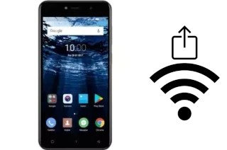 Générer un QR code avec la clé Wifi sur un Casper Via P2