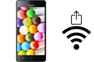 Générer un QR code avec la clé Wifi sur un Casper VIA V8