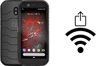 Générer un QR code avec la clé Wifi sur un Cat S42