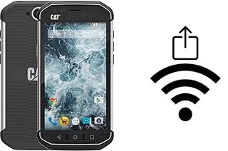 Générer un QR code avec la clé Wifi sur un Cat S40