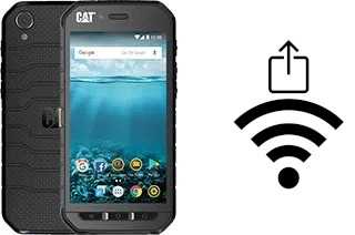 Générer un QR code avec la clé Wifi sur un Cat S41