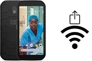 Générer un QR code avec la clé Wifi sur un Cat S42 H+