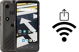 Générer un QR code avec la clé Wifi sur un Cat S53