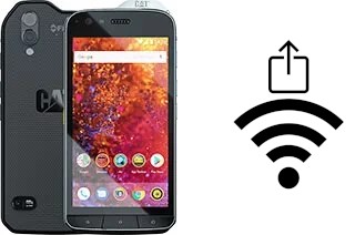 Générer un QR code avec la clé Wifi sur un Cat S61