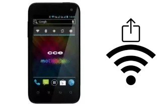 Générer un QR code avec la clé Wifi sur un CCE SK402